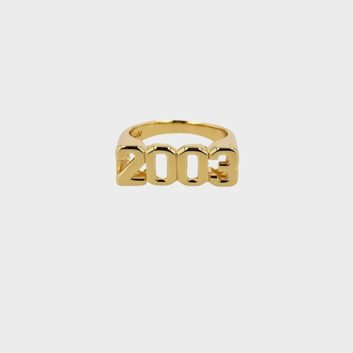 Birth Year Ring Guld