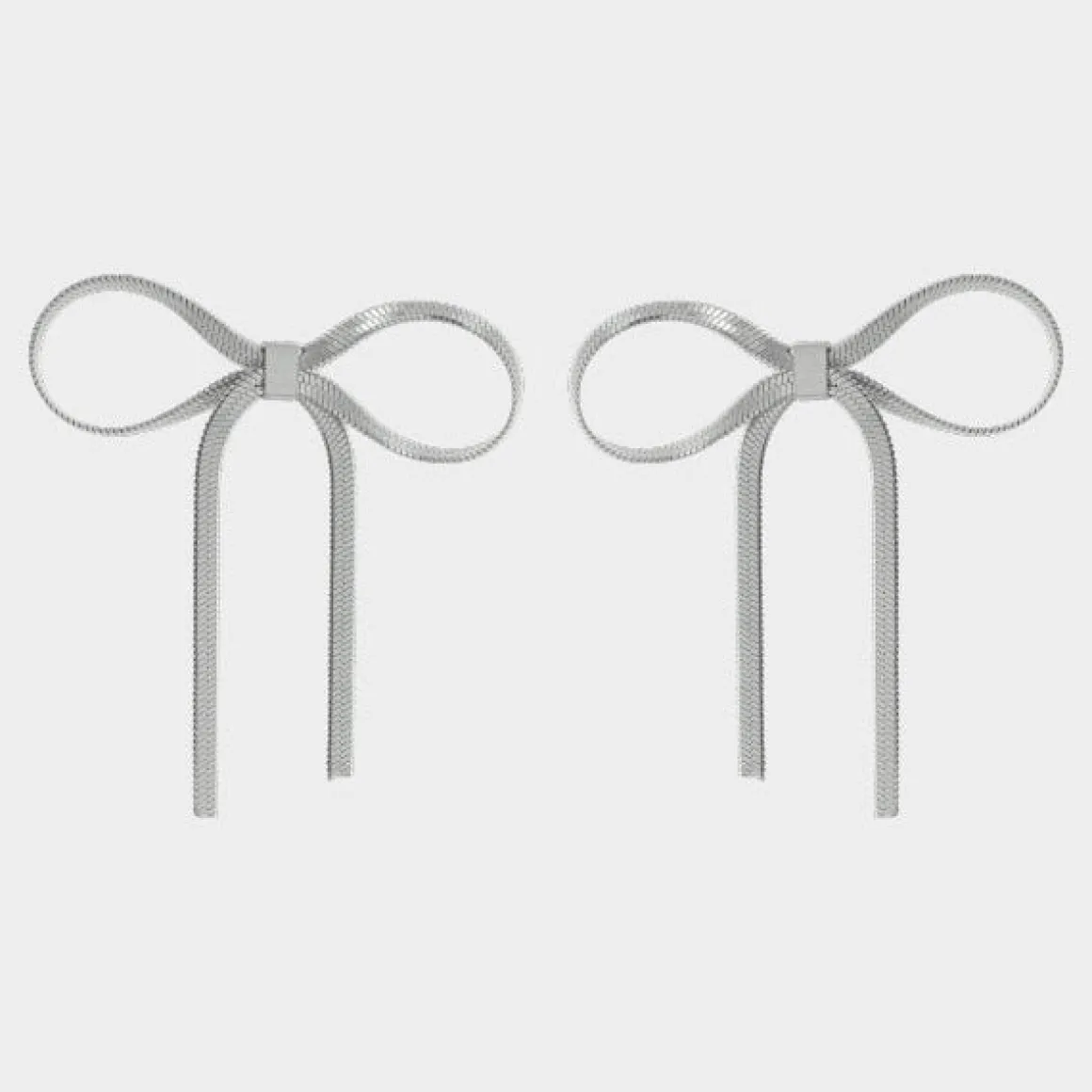 Flat Bow Øreringe